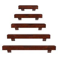 Pearl Mantels Shenandoah Traditional Fireplace Mantel Shelf N10