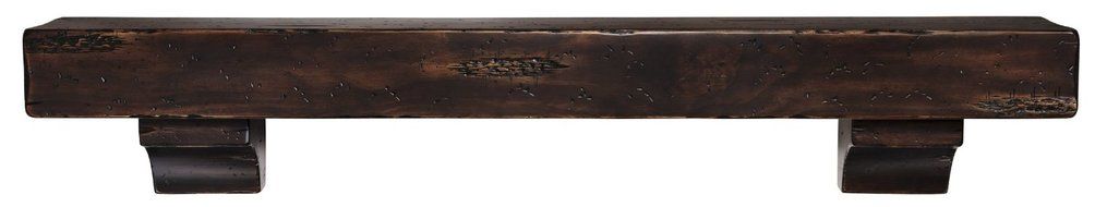 Pearl Mantels Shenandoah Traditional Fireplace Mantel Shelf N11