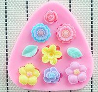 HSE HOT High quality Flowers silicone mold,Fondant Cake Decorating Tools,Silicone Cake Mold,kitchen accessories...