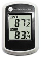 Ambient Weather WS-40 Wireless Thermometer with Indoor and Outdoor Temperature N2