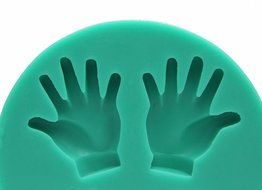 FreshGadgetz Silicone Hands Mould Mold Cake Topper Decoration N2
