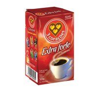 3 Corazones Extra Forte Brazilian Ground Coffee Vacuum Packed 500g