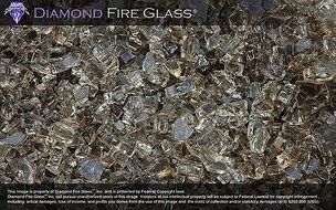 Bronze - Fireplace Glass - 1 LB.