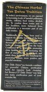 Daily Detox All Natural Tea, Decaffeinated Original Green Tea, 30 Count N10
