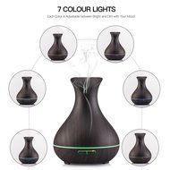 Essential Oil Diffuser, Leofan 200ml Aromatherapy Cool Mist Humidifier with Adjustable Mist Mode, 4 Timer Settings...