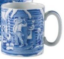 Spode Santa's Big Day The Early Morning Start Bone China Mug