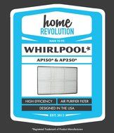 Whirlpool 1183051K AP150 AP250 Comparable Air Purifier Filter Replacement. Home Revolution Brand. N2