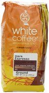 White Coffee Dark Espresso Ground, 12 Ounce
