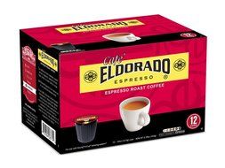 Eldorado Coffee Roasters Caf&eacute; Espresso - Eco-Friendly Single Serve Capsules for Keurig K-Cup Brewers, 12 Count... N2