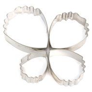 ASDOMO Heart Peony Biscuit Cake Cookie Cutters Baking Mould Peony Shape Cutter Decor Fondant Cake Cutters 12 PCS N4