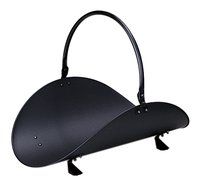 19" Black Wood Holder