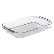 Pyrex Bakeware 4.8 Quart Oblong Baking Dish, Clear N3