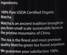 MatchaDNA Organic Powdered Matcha Green Tea, 10 Ounce N2