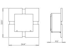 Ignis Tokio Recessed Ventless Ethanol Fireplace UL Listed / UL Approved Fireplace N2