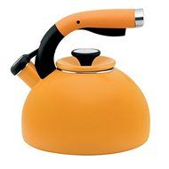 Circulon 2-quart Mustard Yellow Morning Bird Teakettle