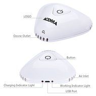 AODMA Mini Ozone Anion Air Purifier Deodorizer for Refrigerator,Car,Shoe Cabinet,Storage Room Confined Space Air... N8