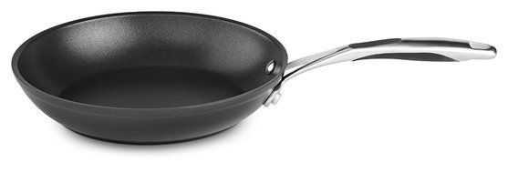 KitchenAid KCH160LCKD Hard Anodized Nonstick 6.0-Quart Low Casserole with Lid Cookware - Black Diamond N3