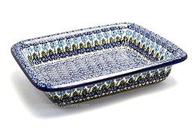 Polish Pottery Baker - Lasagna - Antique Rose