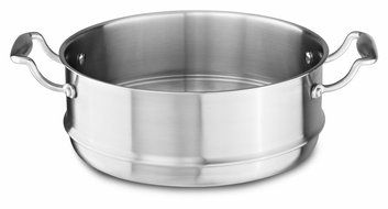 KitchenAid KCH160LCKD Hard Anodized Nonstick 6.0-Quart Low Casserole with Lid Cookware - Black Diamond N5