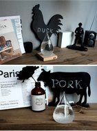 GR&reg; Admiral Fitzroy Storm Glass Barometer/Weather Station of innovative fashion style.large N2