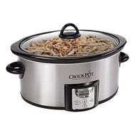 Crock-Pot&reg; 4 qt. Count Down Slow Cooker with Built-in Timer Removable Ceramic Bowl N2