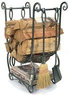 Minuteman International LCR-07 Country Wood Holder with Tools