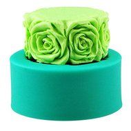 3D Rose Macrame Silicone Cake Mold Fondant Cake Decoration N3