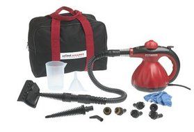 Scunci SS1000 Hand Held Steam Cleaner with Attachments N6