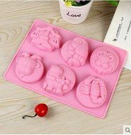 DIY silicone cake mold Chocolate cookies pastry cake Baking mold,mini mold for chocolates Fondant sugar mold cake...