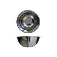 Deep Mixing Bowl Stainless Steel 13.5&quot; (34cm) diameter x 5&quot;H (16cm)