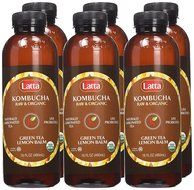 Latta Kombucha Green Tea Lemon Balm, Raw &amp; Organic N2