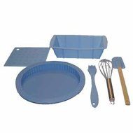 Silicone 6 Piece Essential Bakeware Baking Cooking Set