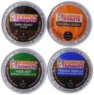 20 Count - Dunkin Donut Coffee Variety K Cups for Keurig K-Cup Brewers and 2.0 Brewers - Original Blend, Dark...