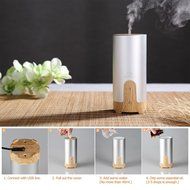 Anself Mini Car Essential Oil Diffuser Aroma Humidifier with USB Changer N7