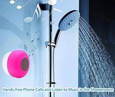 BTS-06 Water Resistant Shower Bluetooth Speaker with Sucker Support Hands-free Calls Function N7