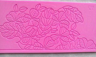 Design 626 Rosebush Sugar Lace mat, Silicone Mold, Cake Fondant Mold, Cake decoration mold N2