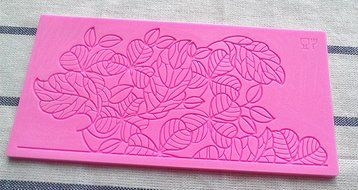 Design 626 Rosebush Sugar Lace mat, Silicone Mold, Cake Fondant Mold, Cake decoration mold N3