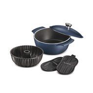 Tramontina Limited Editions Lyon 5-Piece Multi-Cooking System, Sapphire by Tramontina