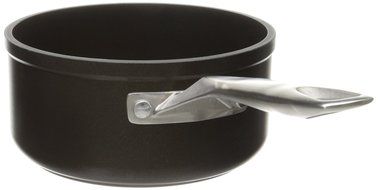 KitchenAid KCH260LCKM Professional Hard Anodized Nonstick 6.0-Quart Low Casserole with Lid Cookware - Black N22