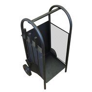 Complete Combo Cart: Tool Rack &amp; Log Holder by Boone Hearth N4