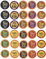 30 Count - San Francisco Bay &amp; Organic Coffee Company Onecup K-cup Variety Pack Sampler (10 Flavors, 3 OneCups...