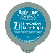Barrie House Single Cup Capsules for K-Cup Brewer, Hawaiian Kona Hapa, 80 Count