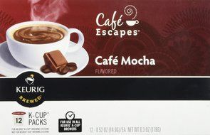 Cafe Escapes Cafe Mocha 12 Count Keurig K-Cups
