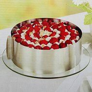 6 to12Inch Stainless Steel Adjustable Mousse Cake Ring Baking Mold