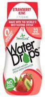 Sweetleaf Stevia Strawberry Kiwi Waterdrops 2.1 oz(64ml),Pack of 2 N3