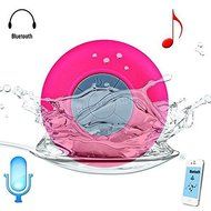 BTS-06 Water Resistant Shower Bluetooth Speaker with Sucker Support Hands-free Calls Function N12