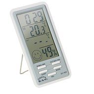 Folk Art Odatime Rose Indoor Digital Thermometer &amp; Hygrometer with MIN/MAX Records &amp; Comfort N9