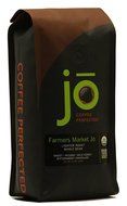 FARMERS MARKET JO: 12 oz, Light Medium Roast, Whole Bean Arabica Coffee, USDA Certified Organic, NON-GMO, Fair...