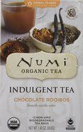 NUMI TEAS TEA CHOC ROOIBOS ORG, 12 BG