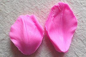 1pcs, Design Small Size Tulip Petal Shape Silicone 3d Cake Fondant Mold, Sugar Lace Mold,cake Decoration Tool
